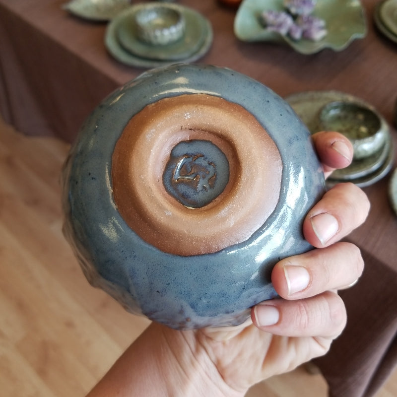 Small Footed Bowls - Handbuilt Pottery