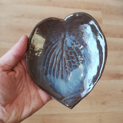 Small Leaf Plate - Hand Built Pottery by Authentic Arts