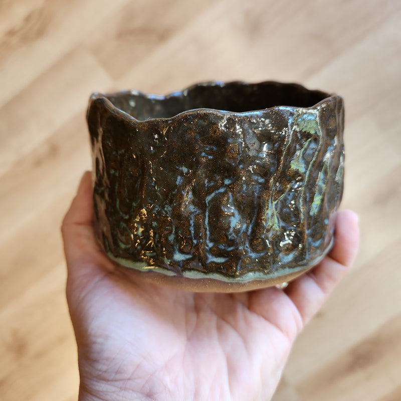 Plant Pot - Hand Built Pottery by Jenny Hoople - No Drainage Holes