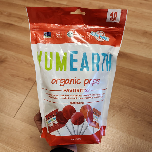 Yum Earth Organic Lollipops