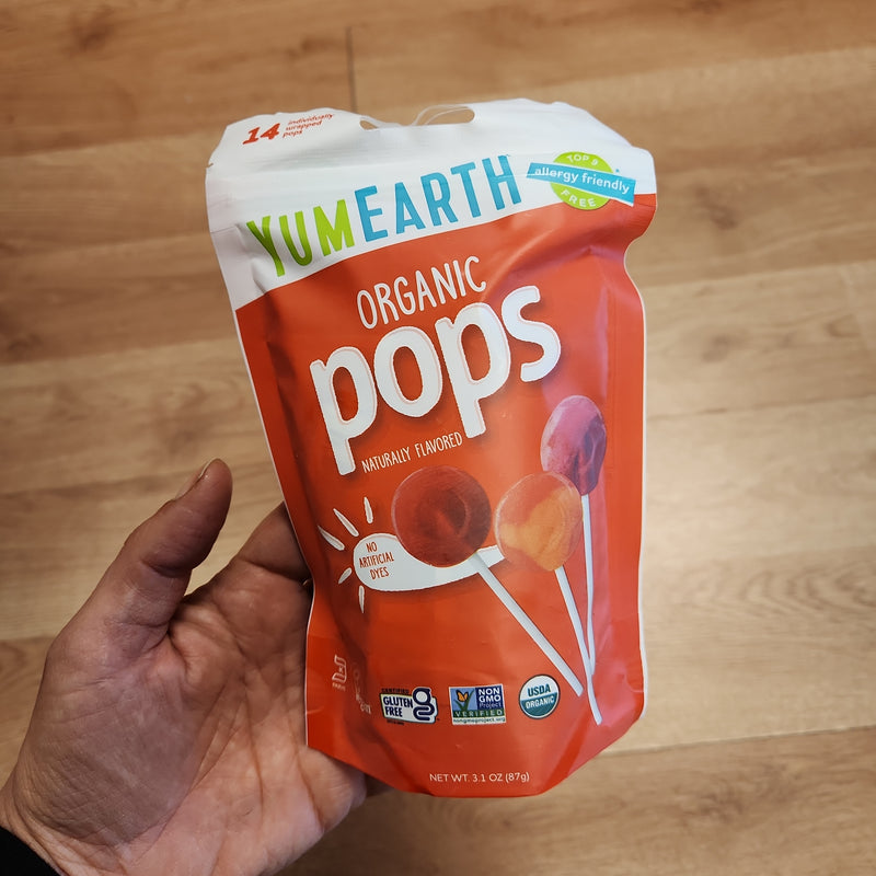 Yum Earth Organic Lollipops