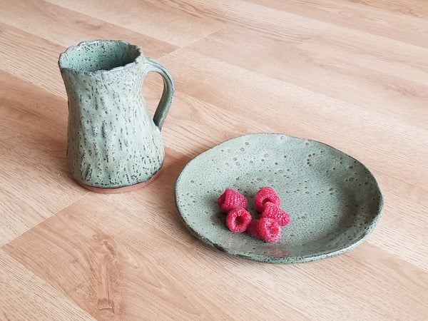 Tree Trunk Pottery Mug