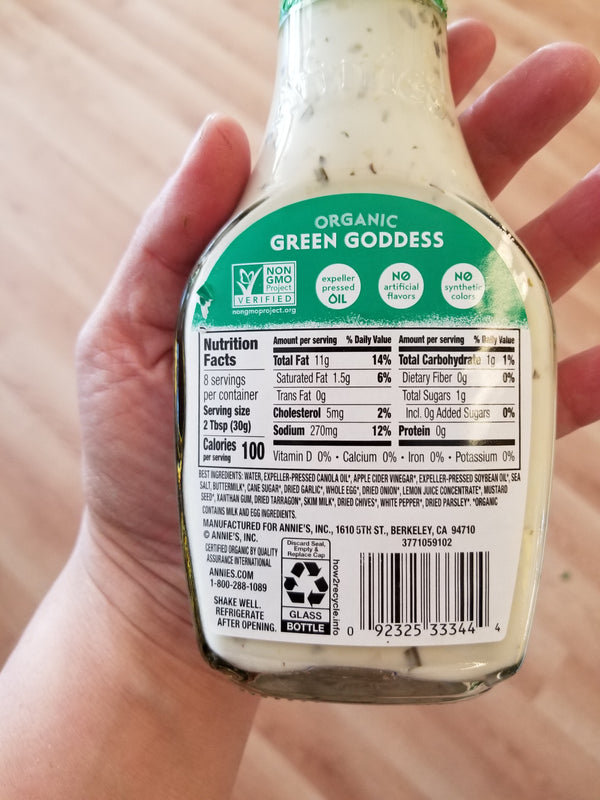 Annie's Naturals Organic Dressing Green Goddess