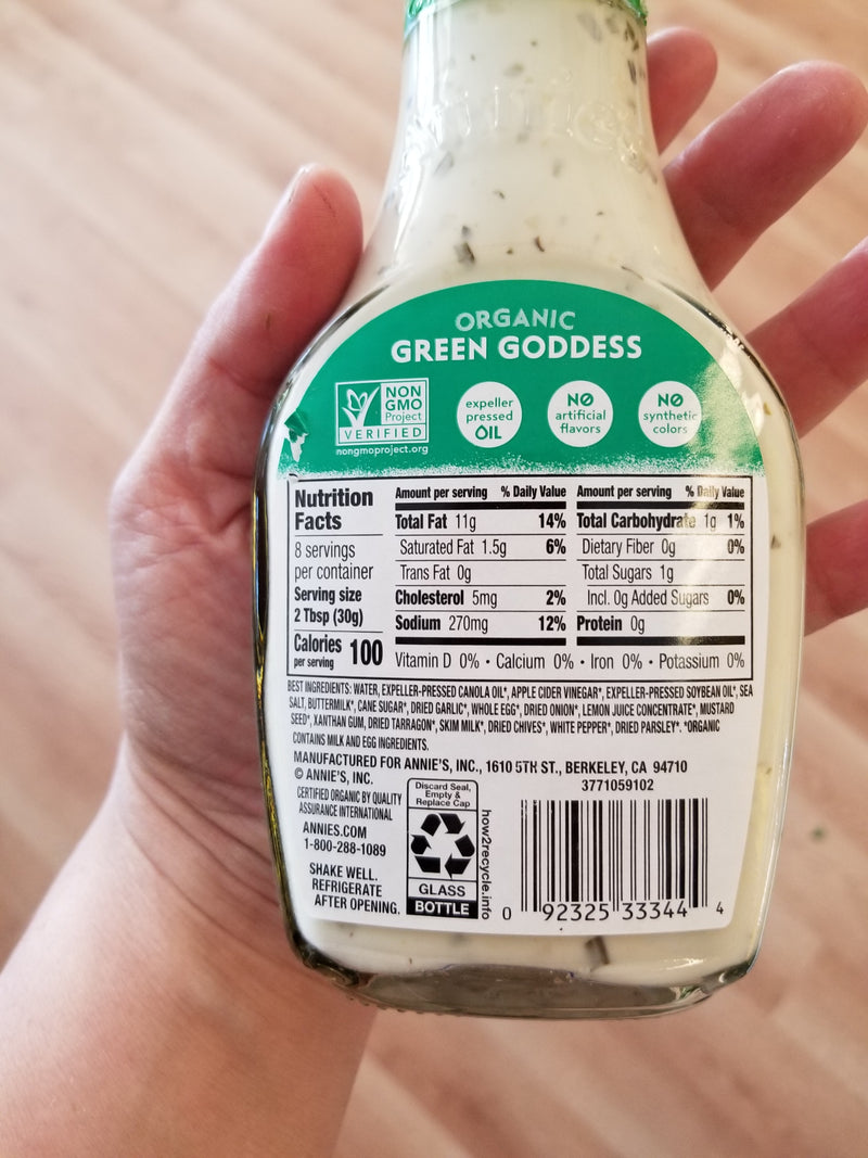 Annie's Naturals Organic Dressing Green Goddess