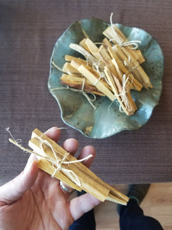 Palo Santo Sticks - Bundle of 3 - Sustainably harvested in Peru