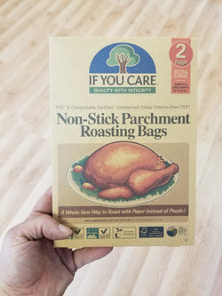 If You Care - Non-Stick Parchment Roasting Bags - XL for turkeys and large roasts up to 22lbs