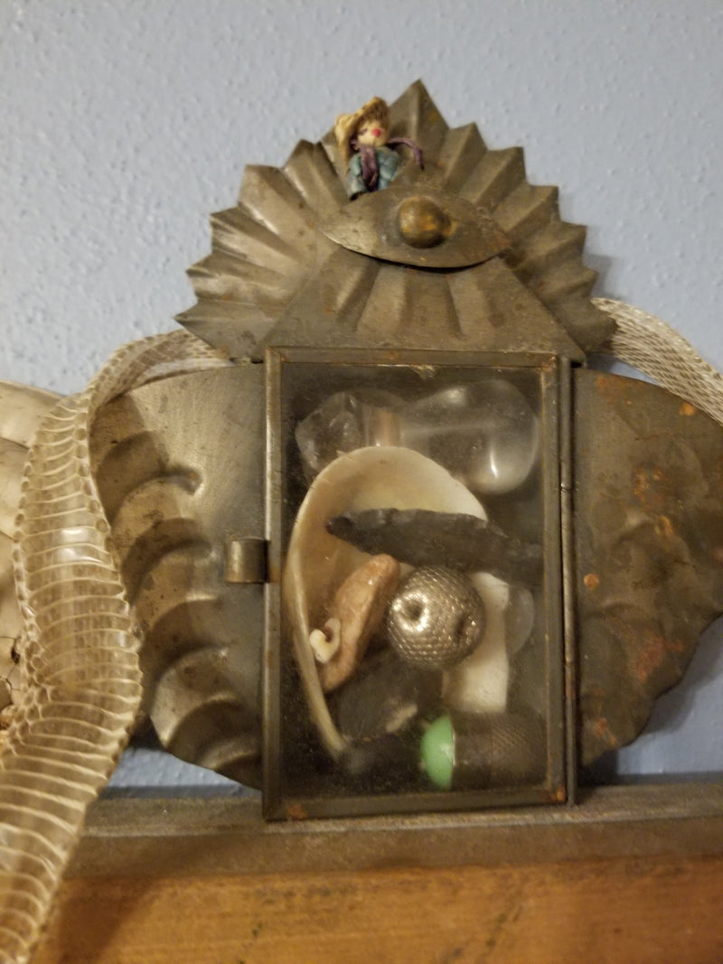 Mexican Nichos - Metal Shadowboxes, Wall-Hangable