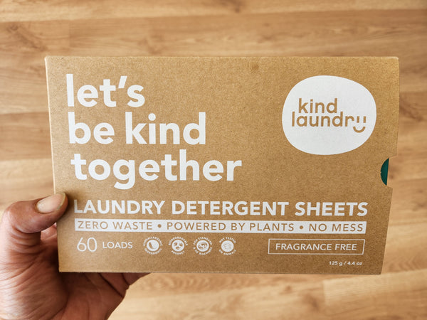 Kind Zero Waste Laundry Detergent Sheets - 60 loads