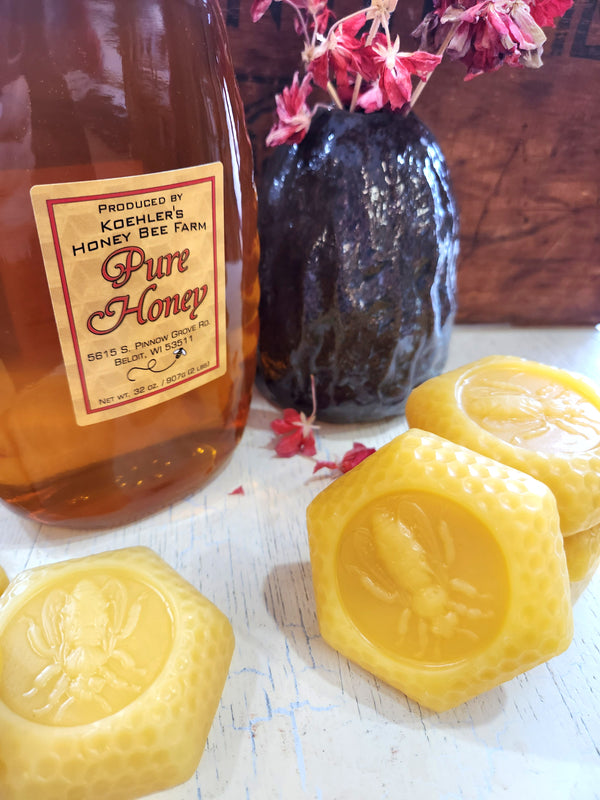 Wisconsin Beeswax - ~2 oz. - Koehler’s Honey Bee Farm