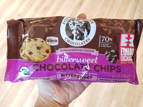 Fair Trade Bittersweet Chocolate Chips - 70% cacao - 10 oz