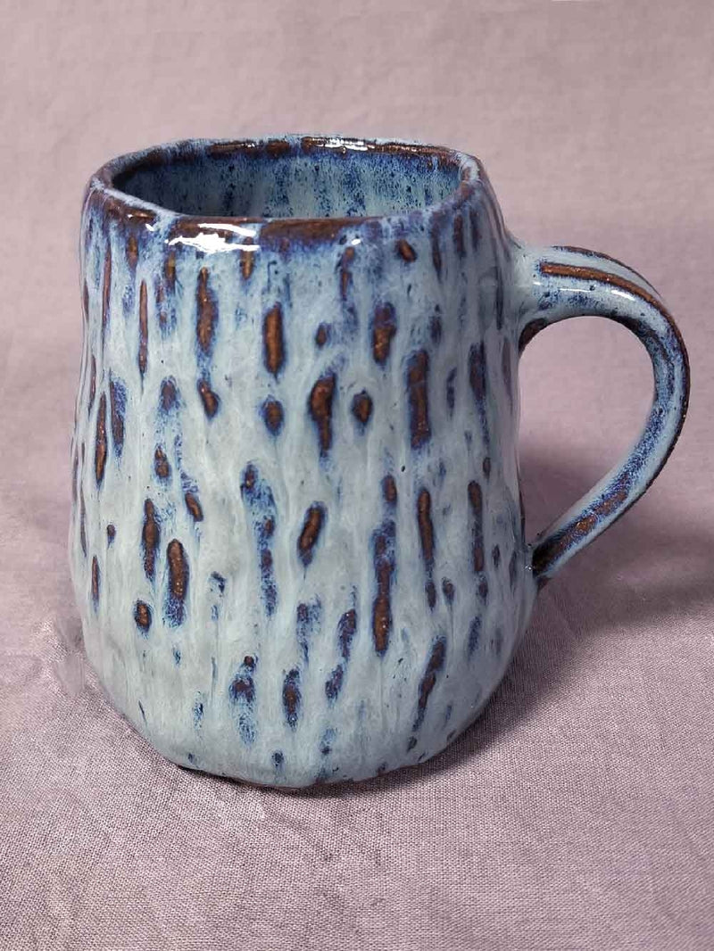 Tree Trunk Pottery Mug