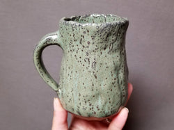 Tree Trunk Pottery Mug